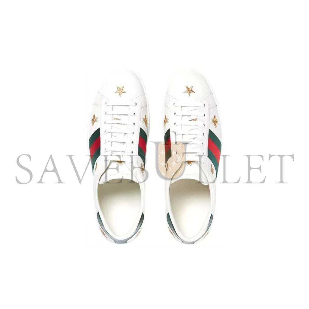 GUCCI ACE EMBROIDERED 'BEES AND STARS' 386750